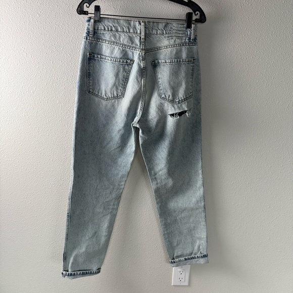 New REVICE Denim Ex-Boyfriend Jeans Player One Denim Distressed Women’s Size 28 - Picture 11 of 16
